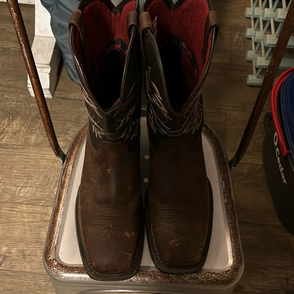 Mens rocky steel toe work boots